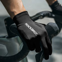Rockbros cycling gloves spring/summer/autumn, full, size: M - black