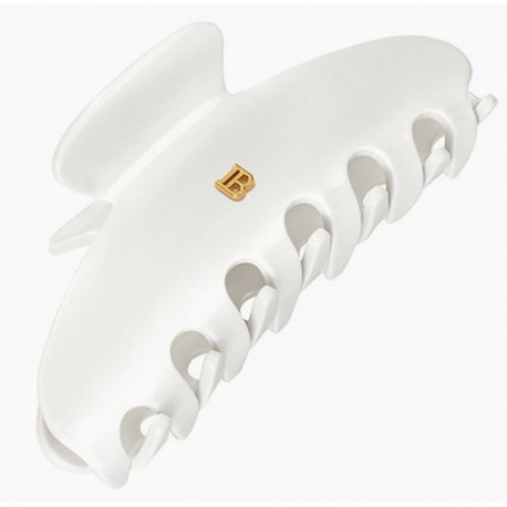 BALMAIN HAIR juukseklamber valge L / Pince à Cheveux White L