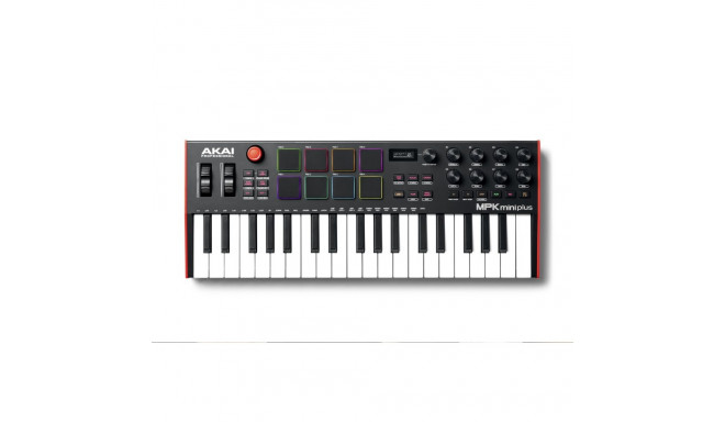 Akai MPK Mini Plus MIDI keyboard 37 keys USB Black, Red, White