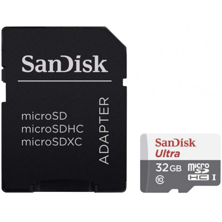 Sandisk mälukaart microSDHC 32GB Ultra UHS-I + adapter