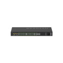 Managed Network Switch - NETGEAR GSM4230P 30-Port PoE 1U Black