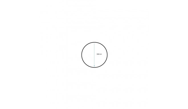 ümmargune peegel 60 cm MDF raam kuldne