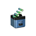 Hahnel 1000 575.0 battery charger Digital camera battery AC, Cigar lighter