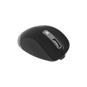 OMEGA MOUSE WIRELESS RECHARGEABLE BLACK GREY [46045]