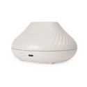 PLATINET FLAME AROMA DIFFUSER HUMIDIFIER 130ML 6,5W WHITE + 10 ML LAVENDER ESSENTIAL OIL [46112]