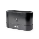 PLATINET FLAME AROMA DIFFUSER HUMIDIFIER 180ML 4,5W BLACK + 10 ML LAVENDER ESSENTIAL OIL [46109]