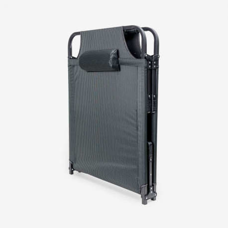 PLATINET CAMPING BED 800D OXFORD, 185X65X30 CM DARK GREEN 46143