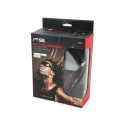 FREESTYLE HI-FI STEREO HEADET MIC + ADAPTER 1-2 FH4005 BLACK [41408]