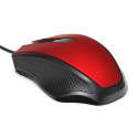 MOUSE OMEGA OM-08 1200DPI RED [45528]