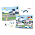 MELISSA & DOUG Reusable Sticker Pad  - Vehicles