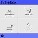 HP TB Dock G4 120W - 4x USB 3.0, 2x USB-C(15W), 1x USB-C Thunderbolt 4, 2x DisplayPort, 1x HDMI, 1x 