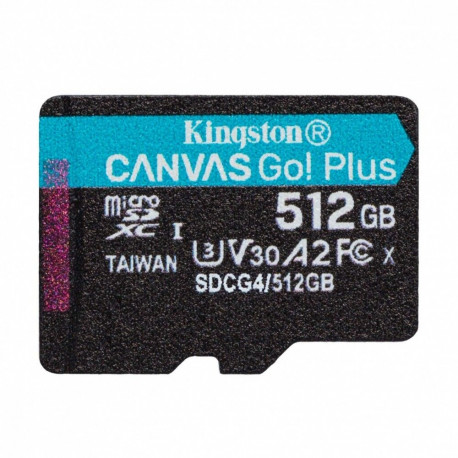 Memory card microSD 512GB Canvas Go! Plus 200MB/s A2 U3 V30