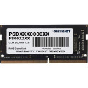 Patriot Signature laptop memory, SODIMM, DDR4, 8 GB, 2666 MHz, CL19 (PSD48G266681S)