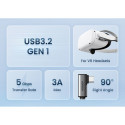 Ugreen USB-C - USB-C kaabel 5 m must (UGR1385)