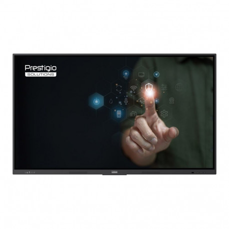 PRESTIGIO SOLUTIONS Multiboard 86" Light Series UHD 4K, Android 13, Wi-Fi, 40TP, touch pen