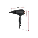 MPM MSW-24 Hair dryer 2500 W Black, Pink