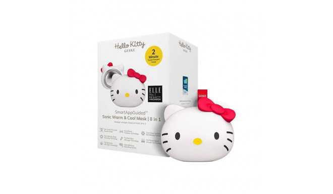 Sonic Facial Massager Warm & Cool 8 in 1 Geske with APP (Hello Kitty starlight)