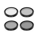 Set of 4 TELESIN CPL/ND8/ND16/ND32 filters for DJI Osmo Action 3 / 4 / 5