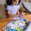 MELISSA & DOUG korduvkasutatavad kleebised Riietused