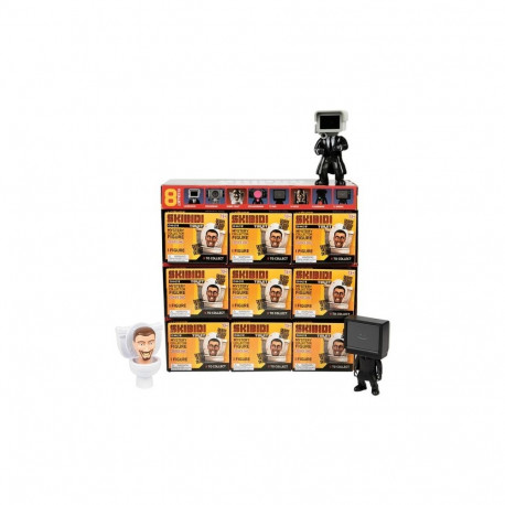 Skibidi Toilet - Display 9 psc Figurines
