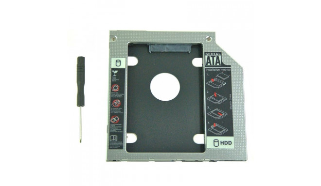 Packet for second drive 2.5 HDD 9,5mm