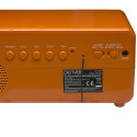 Denver CR-425 retro äratuskell-raadio oranž