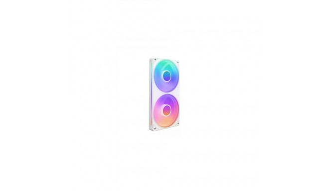 NZXT F240 RGB CORE fan, 2 * 120 mm, white