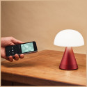 Lexon Mina Audio L LED-lamp Bluetooth-kõlariga tumepunane LH76DR