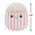 SQUISHMALLOWS Kaheosaline Piiksuv Pehme Koeramänguasi, 9 cm