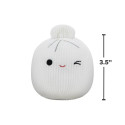 SQUISHMALLOWS Kaheosaline Piiksuv Pehme Koeramänguasi, 9 cm