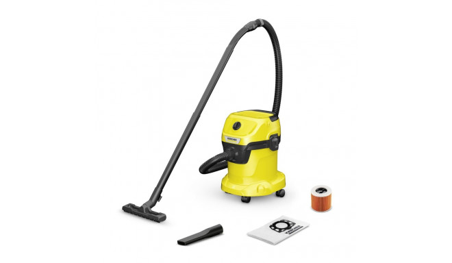 Vacuum Cleaner|KARCHER|Wet and dry vacuum cleaner WD 3 V-15/6/20|1000 Watts|Suction power 230W|Capac