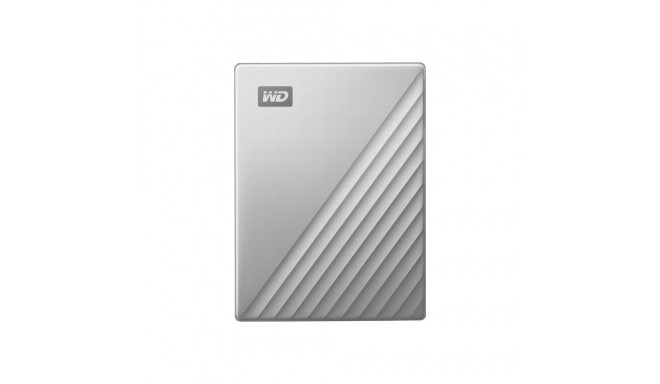 WD My Passport Ultra 4TB hõbedane USB-C/USB3.0 2.5-tolline metallviimistlusega kaasaskantav väline k