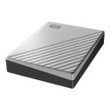 WD My Passport Ultra 4TB hõbedane USB-C/USB3.0 2.5-tolline metallviimistlusega kaasaskantav väline k