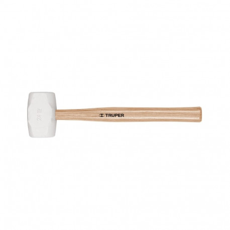 Rubber mallet 680g with wooden handle Truper®