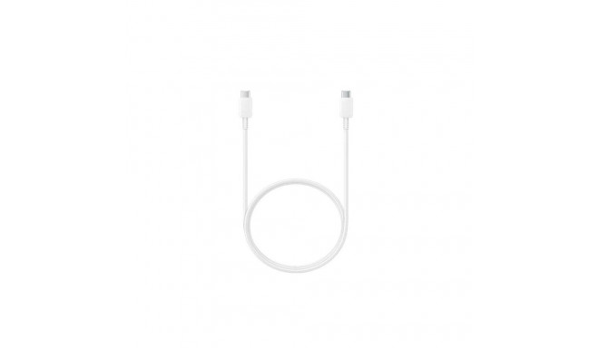 Samsung - EP-DW767JWE Samsung USB-C/USB-C Data Cable 3A 1.8m White (OOB Bulk)
