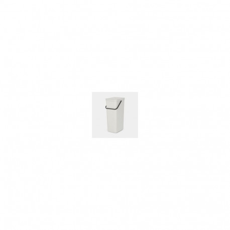 Brabantia prügikast sort & go 40L, helehall