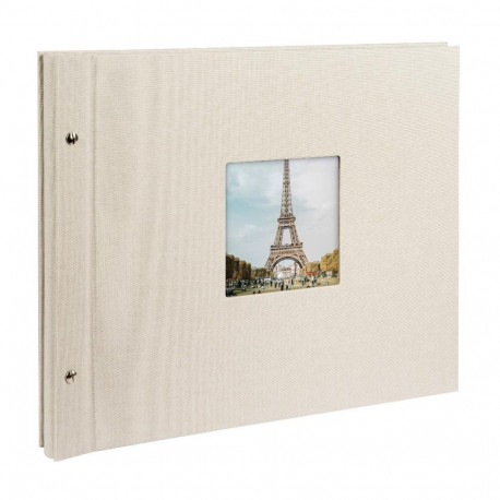Fotoalbum klassikalise lehega 31x39cm Bella Vista hall, 28.523