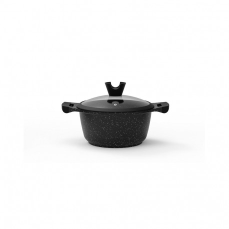 CASSEROLE DOMOLETTI BL MARBLE D20CM 2.6L