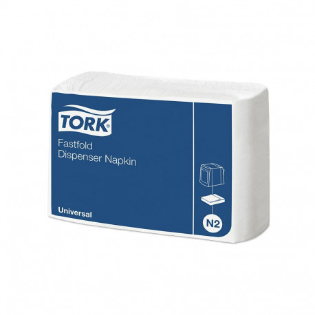 Salvrätikud Tork Universal N2 1-kihiline, 300 lehte, 30 x 25 cm, valge (36 tk)