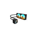 GIGABYTE GAMING 240 Liquid CPU Cooler- 2x120mm ARGB Fans, slide-in interlocking mechanism, DAISY-CHA
