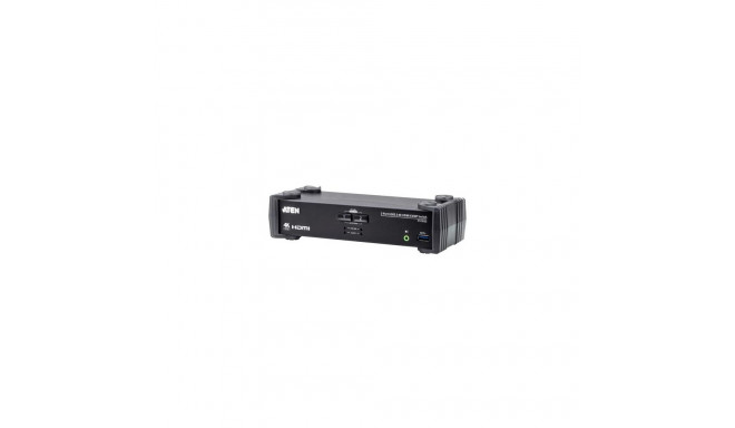 ATEN 2-Port USB 3.0 4K HDMI KVMP™ Switch with Audio Mixer Mode