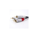 Qoltec 52337 audio cable 2 m 2 x RCA Black