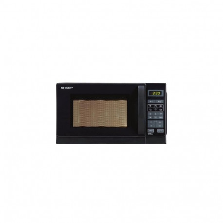 Sharp R-642BKW Black Combination microwave Countertop 20 L 800 W