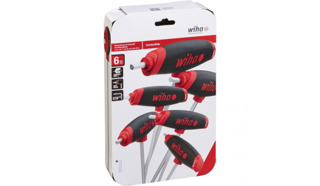 Wiha L-key with cross-handle Set ComfortGrip