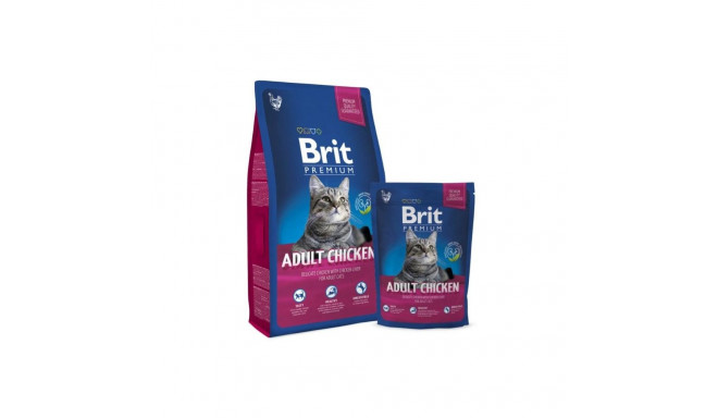 CAT FOOD BRIT PREM CAT ADULT CHICKEN