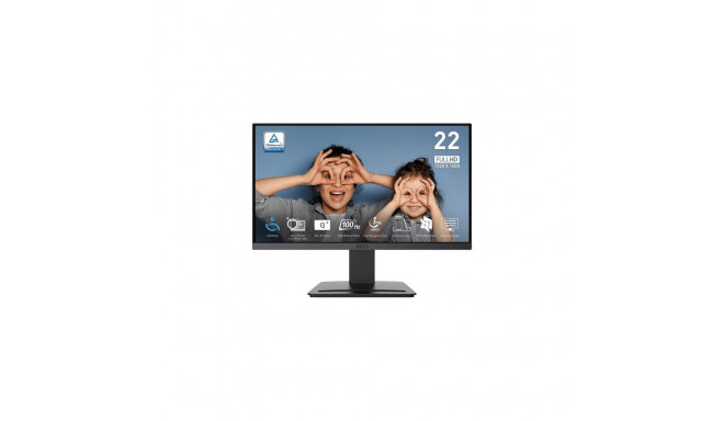 Monitor|MSI|PRO MP223 E2|21.45"|Business|Matte|Panel VA|1920x1080|16:9|100 Hz|1 ms|Colour Black|PROM