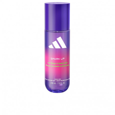 Adidas parfüümisprei juustele ja kehale Vibes Spark Up 236ml