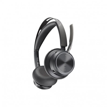 HP Poly Voyager Focus 2 USB-C-C peakomplekt + USB-C/A adapter + laadimisalus SmartBuy