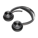 HP Poly Voyager Focus 2 USB-C-C Headset +USB-C/A Adapter +Charging Stand SmartBuy