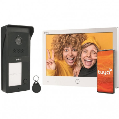 EURA 2-wire video door phone VDP-49A3-2TY white